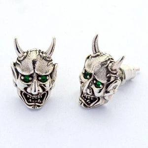Devil Biker Earrings