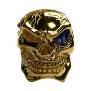 Solid 14K Gold Skull Ring