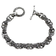 sterling silver tribal bracelet